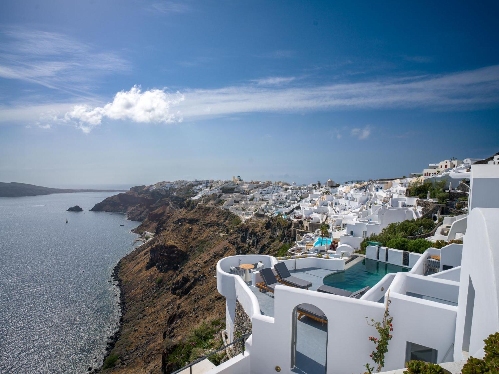 Ikies Santorini Hotell Oia Exteriör bild