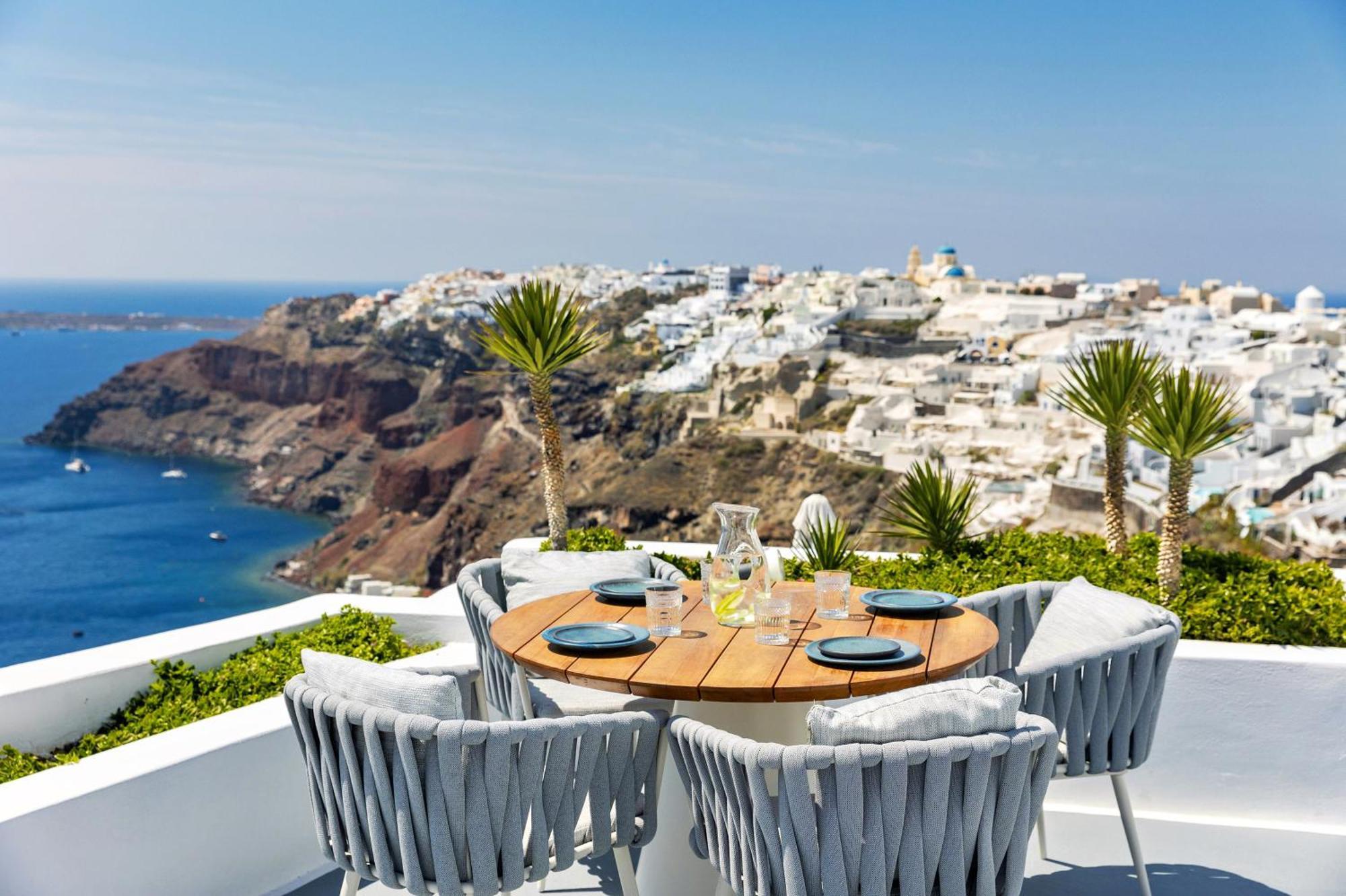 Ikies Santorini Hotell Oia Exteriör bild