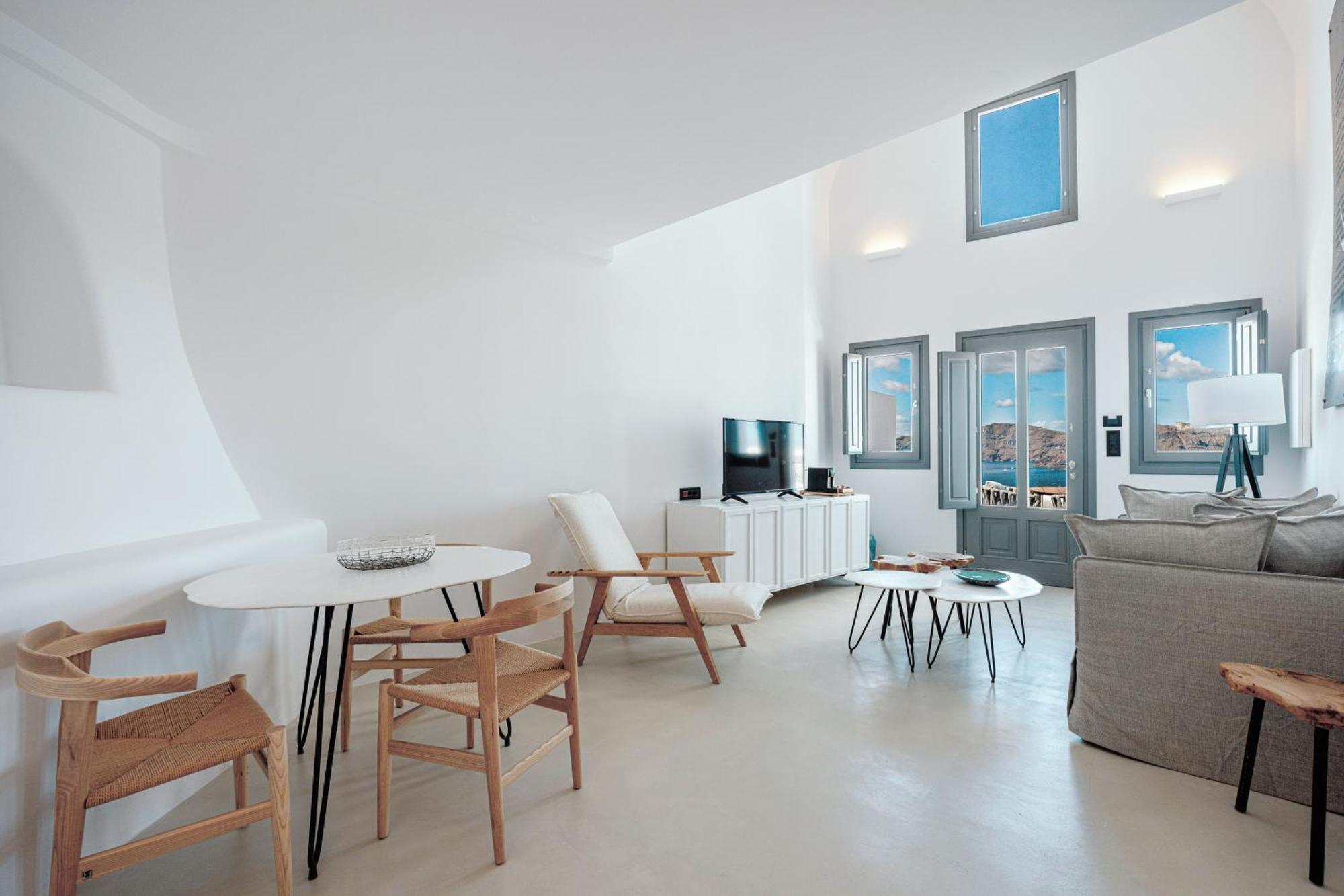 Ikies Santorini Hotell Oia Rum bild