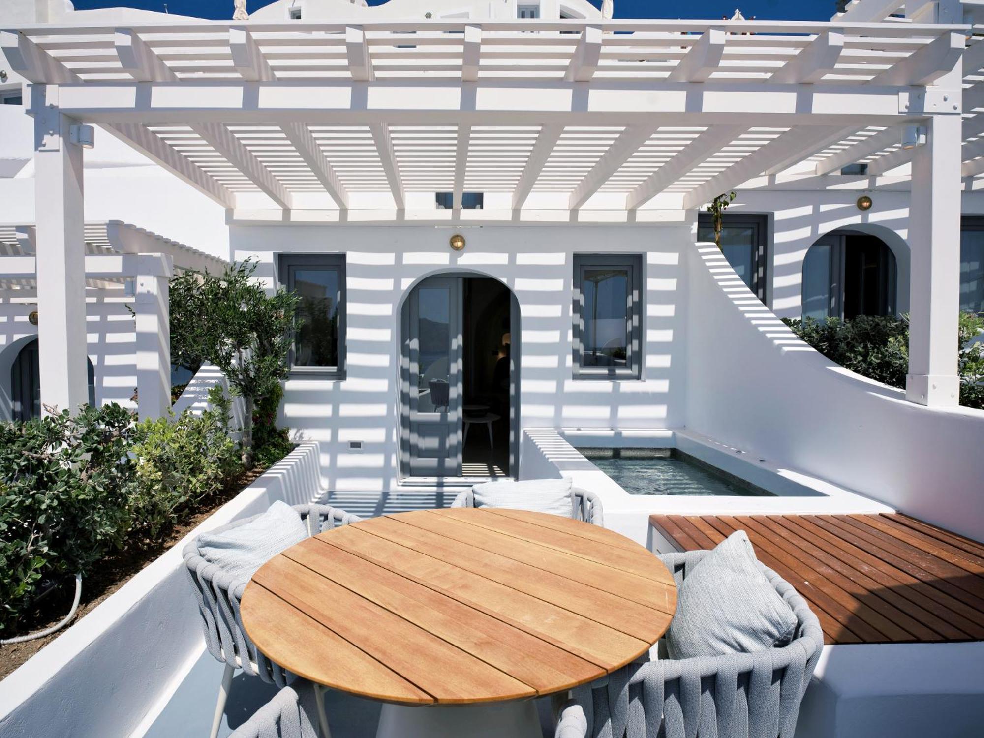 Ikies Santorini Hotell Oia Rum bild